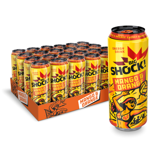 Karton Big Shock! Mango-Orange