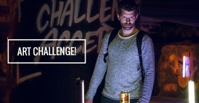 Challenge Accepted: Graffiti a Laser Show! aneb rozhovor s umělci.