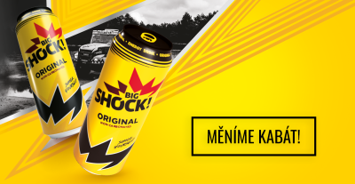 Novej kabát Big Shock! je tady! Co říkáš na nový plechy?