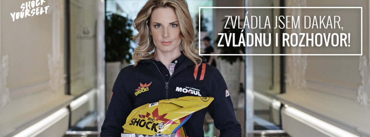 Drsná nebo milá Big Shock! závodnice Dakaru? Rozhovor s Ollie Roučkovou.